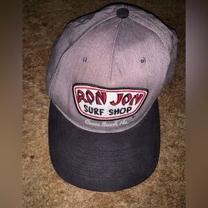 Ron Jon Two-Tone Gray & Black Surf Cap